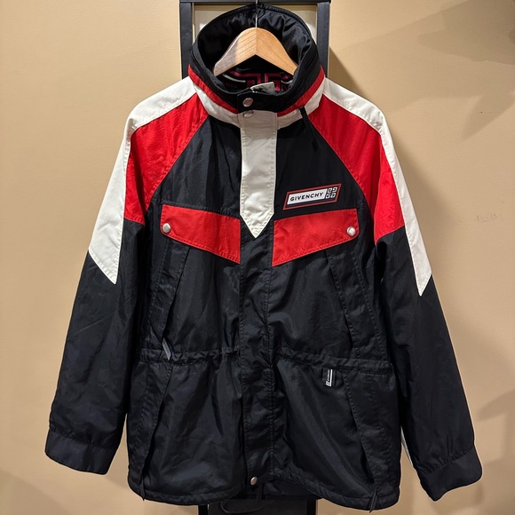 Givenchy Other - Givenchy Vintage Sports Sailing Zip Up Black / Red Jacket